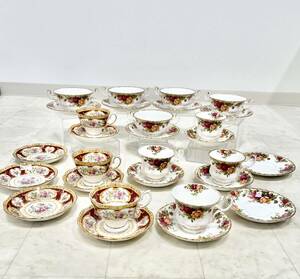 蘇や(SY1094)　洋食器　ROYAL ALBERT　ロイヤルアルバート　カップ＆ソーサー　おまとめ　中古品　120サイズ