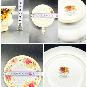 蘇や(SY1094) 洋食器 ROYAL ALBERT ロイヤルアルバート カップ＆ソーサー おまとめ 中古品 120サイズの画像7