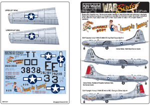 Kits-World(172221)1/72 B-29 スーパーフォートレス 'Heavenly body'他用デカール