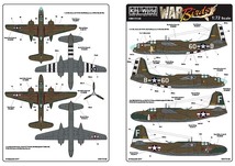 Kits-World(172148)1/72 Douglas A-20J, Havoc Mama Lou他用デカール_画像1