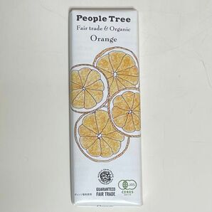 People Tree ピープルツリー フェアトレード＆オーガニックチョコ オレンジ 50g
