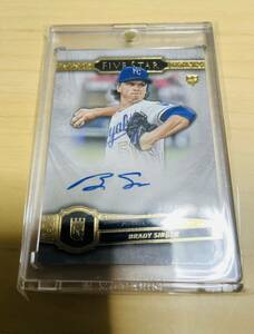 TOPPS FIVE STAR Brady Singer Auto 直筆サインカード ロイヤルズ