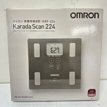 OMRON HBF-224 オムロン 体重計 体脂肪率 5845_画像1