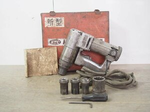 ☆【1R0207-17】 TKC 京都機械工具 トルシアレンチ 100V ケース、取扱説明書、付属品つき ジャンク