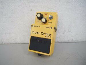 ☆【2K0306-16】 BOSS ボス OVERDRIVE エフェクター OD-3 動作保証