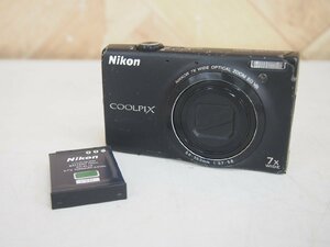 ☆【1H0229-5】 Nikon ニコン コンパクトデジタルカメラ S6100 COOLPIX 5.0-35.0mm 1:3.7-5.6 ジャンク