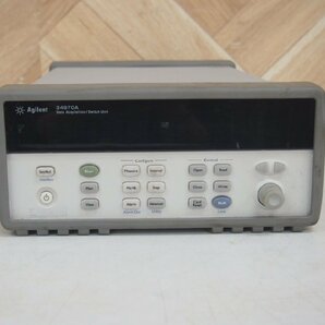 ☆【1H0308-7】 Agilent アジレント データ収集 スイッチユニット 34970A 100V ジャンクの画像2