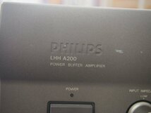 ☆【2K0321-16】 PHILIPS フィリップス プリメインアンプ LHH A200 100V_画像9