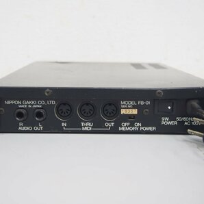 ☆【1K0327-2】 通電OK YAMAHA ヤマハ FM SOUND GENERATOR 音源モジュール FB-01 100V 現状品の画像6