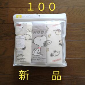 スヌーピー　トイレトレーニングパンツ　３枚組　100サイズ【送料込】スヌーピー　トレーニングパンツ