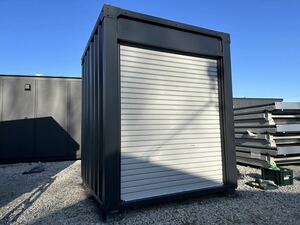  three . Fronte a made Gorilla 0.95 tsubo GORILLA shutter warehouse storage room unit house prefab container bike garage mat black 