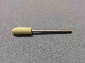 歯科技工　シリコンポイントポリッシャー50本　黄先丸