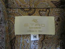 未使用　ETRO エトロ　綺麗な柄のルームウエア　上のみ　Ｍ_画像3