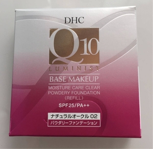 DHC Q10モイスチュアケア クリアパウダリーファンデ ＜リフィル＞(ナチュラルオークル02）