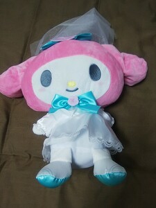 sanrio サンリオ マイメロディ。somethingBlueFairy BIGぬいぐるみ 【ゲームセンターの景品】大きさは約28 cm×30cm×12cm 