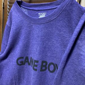 ADLC 1スタ 紫 ゲーム スウェット ゲームボーイ GAMEBOY レトロ 90s 00s ビンテージ アメリカ 古着 ベール 卸 仕入れ