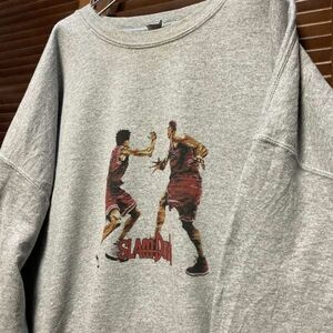 ADRV 1スタ グレー キャラ スウェット スラムダンク SLAMDUNK バスケ アニメ 90s 00s ビンテージ 古着 ベール 卸 仕入れ