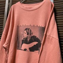 AEDO 1スタ ピンク バンド スウェット カートコバーン ニルバーナ NIRVANA 90s 00s ビンテージ 古着 ベール 卸 仕入れ_画像1