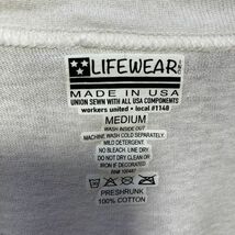 AEVB 1スタ USA製 白 キャラ 長袖 Tシャツ ロンT メタリカ METALLICA スティッチ 00s ビンテージ 古着 ベール 卸 仕入れ_画像5