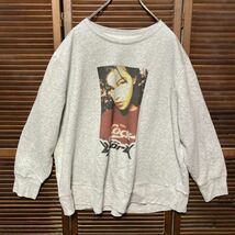 AEUY 1スタ グレー バンド スウェット ビョーク bjork 女の子 コーク 90s 00s ビンテージ 古着 ベール 卸 仕入れ_画像2