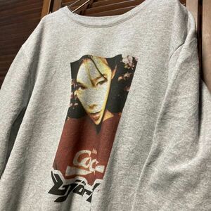 AEUY 1スタ グレー バンド スウェット ビョーク bjork 女の子 コーク 90s 00s ビンテージ 古着 ベール 卸 仕入れ