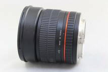 A+(美品) SAMYANG サムヤン 85mm F1.4 AS UMC Canon用 初期不良返品無料 領収書発行可能_画像3