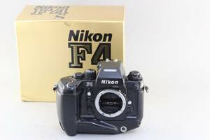 B+ (並品) Nikon ニコン F4s ボディ 元箱 初期不良返品無料 領収書発行可能