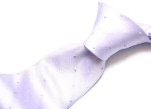 *Calvin Klein*to Len ti. purple color. dot pattern silk necktie * new goods * Calvin * Klein 