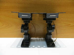 S2092*BOSE ボーズ＊GENUINE PARTS 純正パーツ　設置器具　金具＊スピーカーブラケット 天吊り金具＊ BLACK ＊2点セット品中古#*