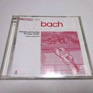 輸入盤/2CD「J.S.バッハ：無伴奏ヴァイオリン・ソナタとパルティータ」ツェートマイアー/Bach: Sonatas and Partitas/Zehetmair