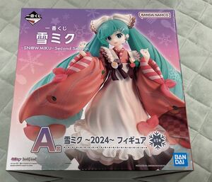  most lot snow Miku ~SNOW MIKU~ Second Season A. snow Miku ~2024~ figure Hatsune Miku lot A. new goods unopened 