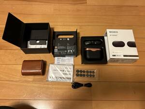 中古　SONY ソニー ワイヤレスノイズキャンセリングステレオヘッドセット WF-1000XM3 ブラック　ワイヤレスイヤホン