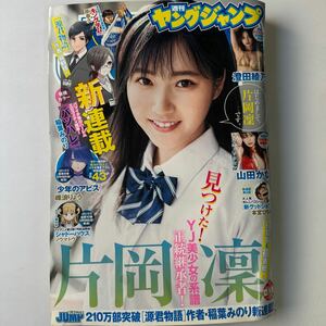 週刊 ヤングジャンプ 2022年3月24日 15号 no.15 片岡凜 巻頭グラビア 澄田綾乃