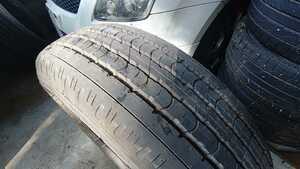 ☆未走行 スペア外し 205/70R16 111/109L LT DL ダンロップ SP355 2013年製造 残り溝10㎜前後 夏タイヤ サマータイヤ 1本☆