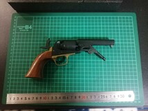 H90　モデルガン 　CAW M1849 後期　ヘビーウエイト　 未発火　カートリッジ　木製グリップ　付き　インサート縦　動作確認 OK　重さ　597g_画像7