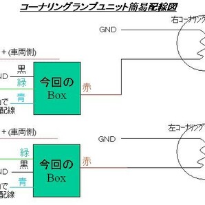 ★コーナーリングランプ制御ユニット １２Ｖ車専用★LED対応の画像1