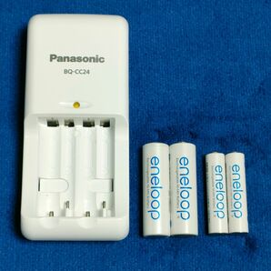 Panasonic 充電器・SANYO eneloop 　単3形 HR-3UTG・eneloop 単4形 HR-4UTG