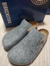 新品 未使用 BIRKENSTOCK DABOS 28cm 43 ビルケンシュトック ダボス グレー レギュラーフィット 秋冬向け メンズ サンダル_画像1