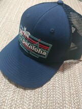 新品 未使用 patagonia Pataloha パタゴニア ハワイ ホノルル 限定 メッシュキャップ ネイビー 紺 Hawaii Honolulu キャップ 帽子 フリー_画像1