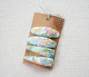 * hand made Liberty print use small floral print 5. patch n pin betsi light green *