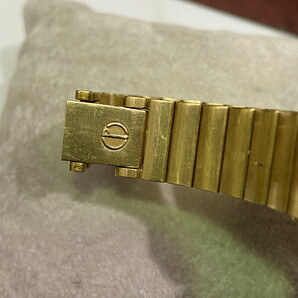 S-180◆1円～◆dunhill K18 金無垢 ミレニアム メンズ腕時計 ダンヒル 美品 750 ゴールド 18CARAT GOLDの画像6
