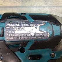 【格安1000円スタート♪】 【現状品】 マキタ(makita) コードレスインパクトドライバー TD148DZ 【代引きOK】_画像6