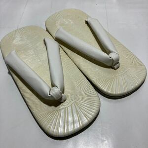 七五三 草履 子供用 白　男の子　全長約18.5cm　未使用品　送料無料　②