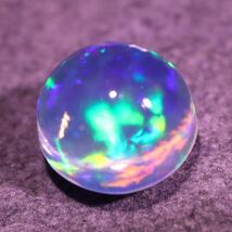 天然ウォーターオパール メキシコ産 1.215ct 欧泊 ルース 裸石 宝石 ジュエリー 遊色 天然 墨西哥 loose jewelry water opal mexican_画像4