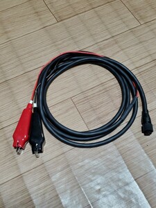 ★使用1回美品 希少 通電確認済 シマノ 探見丸 探見丸CV 純正 電源ケーブル TK-022C 黒 送370円★