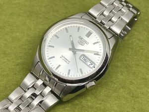 ☆セイコー 自動巻き SEIKO 5 ファイブ 裏スケルトン/稼動美品 7S26-01V0 オールオリジナル