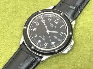 ☆ビンテージ セイコー QZ シルバーウェーブ 黒全数字 SEIKO SILVERWAVE/1982年製 稼動品