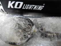 【在庫品】KO Lightning / 370mm Type:H スリップオン マフラー/ Kawasaki Ninja250 Z250 カワサキ ニンジャ250 2017-_画像8