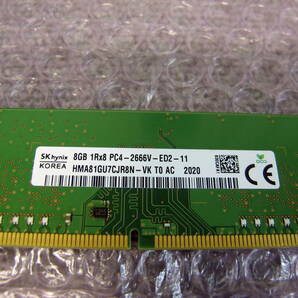 ◎サーバー用 SK hynix 8GBx2枚 PC4-2666V メモリ基板 動作品 中古 複数入札可能 クリックポスト発送◎の画像3