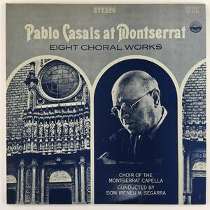 長岡鉄男　推薦レーベル米　EVEREST　3196【パブロ・カサルス】PABLO CASALS AT MONTSERRAT EVEREST 3196 LP EIGHT CHORAL WORKS